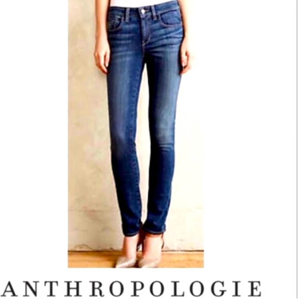 Anthropologie women blue Jeans skinny Jeans